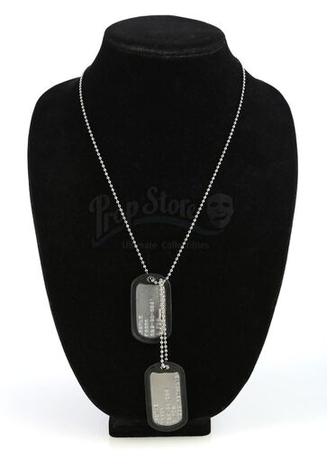 Lot # 60: Marvel's The Punisher (TV Series) - Frank Castle's Dog Tags