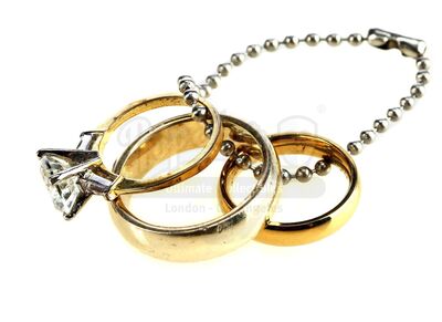 Lot # 161: Marvel's The Punisher (TV Series) - Frank and Maria Castle's Wedding Rings
