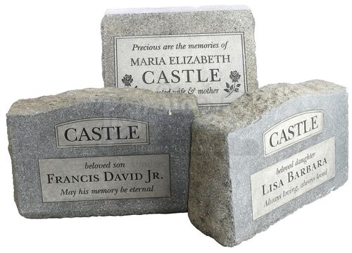 Lot # 194: Marvel's The Punisher (TV Series) - Castle Family Tombstones