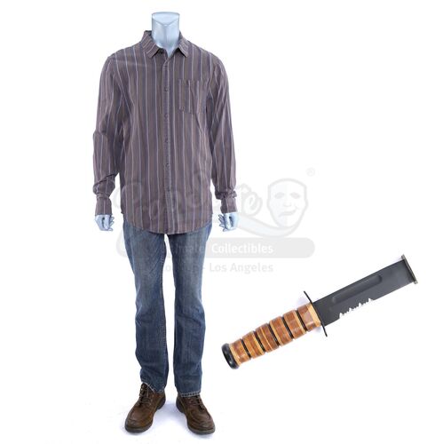 Lot # 210: Marvel's The Punisher (TV Series) - Jake Nelson's Interrogation Costume and SFX Knife