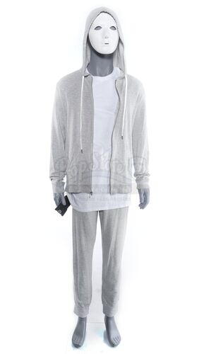 Lot # 231: Marvel's The Punisher (TV Series) - Billy Russo's Therapy Costume, Mask, and Stunt Taser