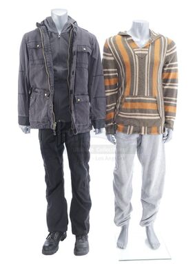 Lot # 244: Marvel's The Punisher (TV Series) - Frank Castle's Street Costume and Stunt Jailhouse Costume