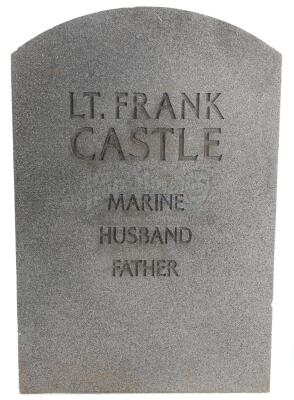 Lot # 27: Marvel's The Punisher (TV Series) - Frank Castle's Tombstone