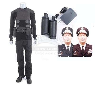 Lot # 44: Marvel's The Punisher (TV Series) - Frank Castle's Fort Bryon Costume and Accessories