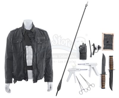 Lot # 46: Marvel's The Punisher (TV Series) - Set of Frank Castle's Medical Components and Weapons