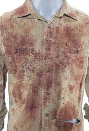 Lot # 49: Marvel's The Punisher (TV Series) - Lewis Wilson and O'Connor's Bloodied Fatal Confrontation Costumes - 6