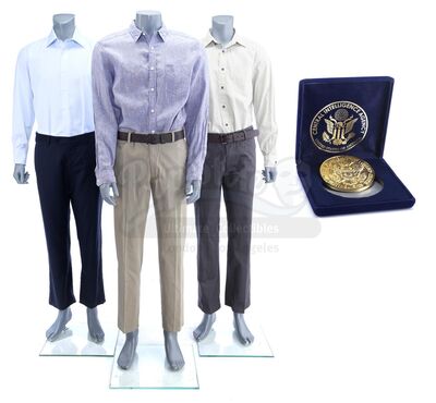 Lot # 97: Marvel's The Punisher (TV Series) - William Rawlins's Medal with Three Costumes