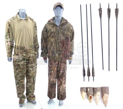 Lot # 155: Marvel's The Punisher (TV Series) - Set of Gunner Henderson's Costumes and Weapons