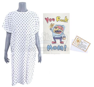 Lot # 172: Marvel's The Punisher (TV Series) - Beth Quinn's Hospital Gown and Two Cards