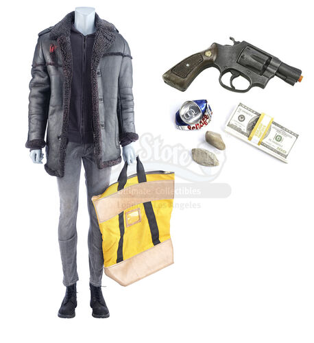 Lot # 201: Marvel's The Punisher (TV Series) - Billy Russo's Bloodied and Bullet-Riddled Robbery Costume with Accessories