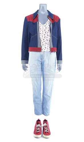 Lot # 203: Marvel's The Punisher (TV Series) - Amy Bendix's Rescue Costume with High-Top Sneakers