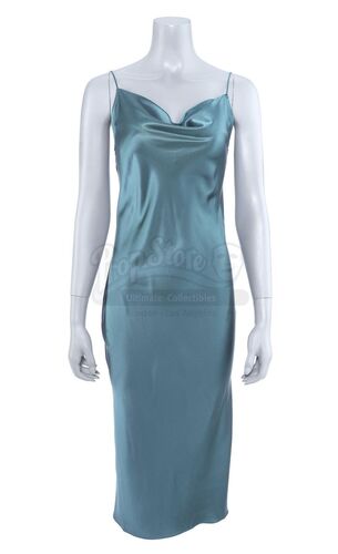 Lot # 205: Marvel's The Punisher (TV Series) - Dinah Madani's Nightgown and Black Stone Earrings