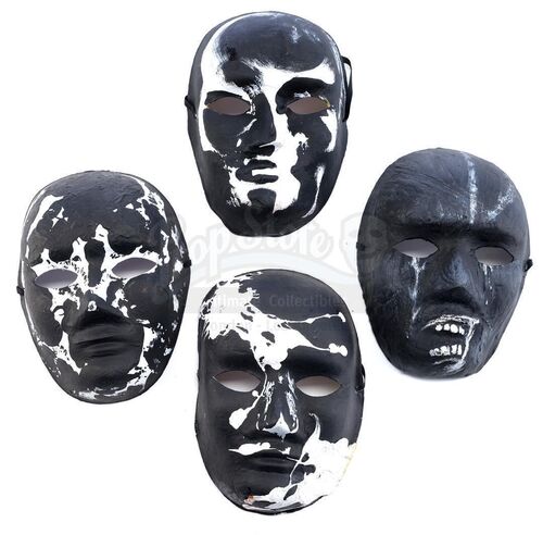 Lot # 230: Marvel's The Punisher (TV Series) - Set of Four Jigsaw Crew Masks