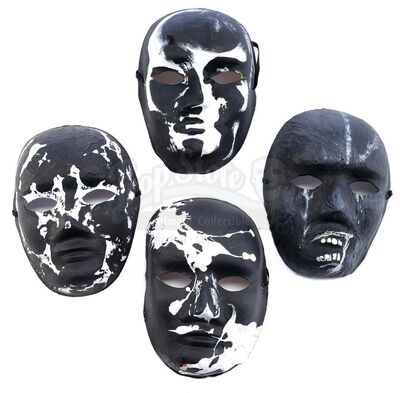 Lot # 230: Marvel's The Punisher (TV Series) - Set of Four Jigsaw Crew Masks