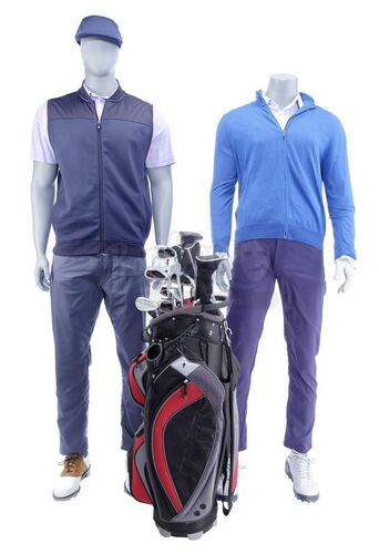 Lot # 234: Marvel's The Punisher (TV Series) - Anderson and David Shultz's Golf Costumes and Bag