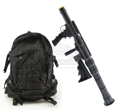 Lot # 273: Marvel's The Punisher (TV Series) - Frank Castle's Stunt Rocket Launcher and Backpack