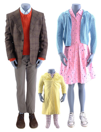 Lot # 1: Netflix's A Series of Unfortunate Events (TV Series) - The Baudelaires Bad Beginning Costumes
