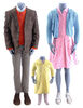 Lot # 1: Netflix's A Series of Unfortunate Events (TV Series) - The Baudelaires Bad Beginning Costumes