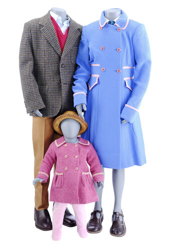 Lot # 43: Netflix's A Series of Unfortunate Events (TV Series) - The Baudelaires Meet Aunt Josephine Costumes