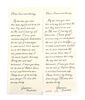 Lot # 53: Netflix's A Series of Unfortunate Events (TV Series) - Aunt Josephine's Suicide Notes with Leeches Sign - 3