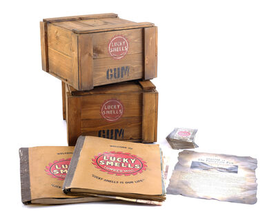 Lot # 60: Netflix's A Series of Unfortunate Events (TV Series) - Lucky Smells Employee Handbooks and Accessories with Gum Boxes