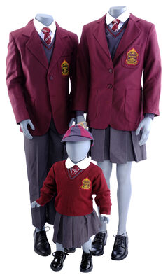 Lot # 72: Netflix's A Series of Unfortunate Events (TV Series) - The Baudelaires Prufrock Preparatory School Uniforms