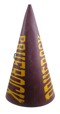 Lot # 77: Netflix's A Series of Unfortunate Events (TV Series) - Prufrock Preparatory School Pep Rally Extra Large Megaphone