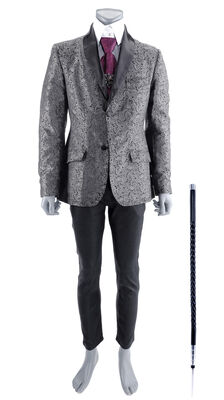 Lot # 94: Netflix's A Series of Unfortunate Events (TV Series) - Count Olaf's Gunther Disguise with Cane with Blade