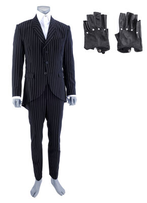 Lot # 101: Netflix's A Series of Unfortunate Events (TV Series) - Count Olaf's Gunther Disguise Auction Suit