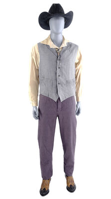 Lot # 105: Netflix's A Series of Unfortunate Events (TV Series) - Lemony Snicket's Vile Village Photo Double Costume