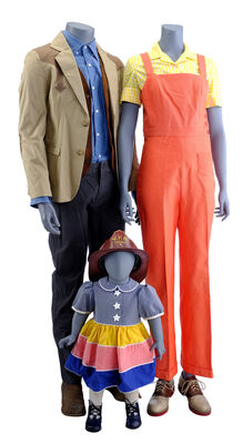 Lot # 118: Netflix's A Series of Unfortunate Events (TV Series) - The Baudelaires Escape from Villagers Costumes