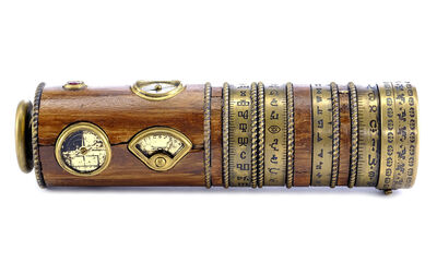 Lot # 131: Netflix's A Series of Unfortunate Events (TV Series) - V.F.D. Mechanical Spyglass with Metal Detailing