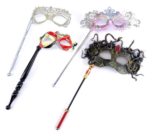 Lot # 134: Netflix's A Series of Unfortunate Events (TV Series) - Masked Ball Masks