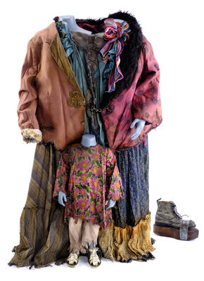 Lot # 152: Netflix's A Series of Unfortunate Events (TV Series) - The Baudelaires Conjoined Twins Disguises