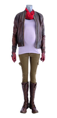 Lot # 155: Netflix's A Series of Unfortunate Events (TV Series) - Kit Snicket's Slippery Slope Maternity Costume