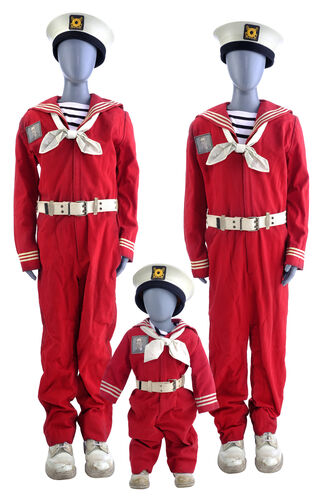 Lot # 170: Netflix's A Series of Unfortunate Events (TV Series) - The Baudelaires Submarine Sailor Uniforms