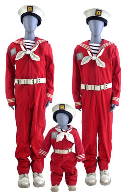 Lot # 170: Netflix's A Series of Unfortunate Events (TV Series) - The Baudelaires Submarine Sailor Uniforms