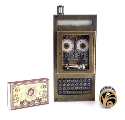 Lot # 188: Netflix's A Series of Unfortunate Events (TV Series) - V.F.D. Half Spyglass, Lock, and Matchbook