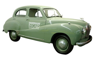 Lot # 193: Netflix's A Series of Unfortunate Events (TV Series) - Mr. Poe's Austin A40 Somerset Car