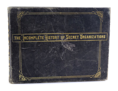 Lot # 208: Netflix's A Series of Unfortunate Events (TV Series) - Justice Strauss' The Incomplete History of Secret Organizations Book