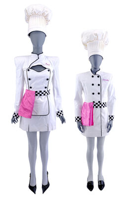 Lot # 218: Netflix's A Series of Unfortunate Events (TV Series) - Esme Squalor and Carmelita's Chef Disguises