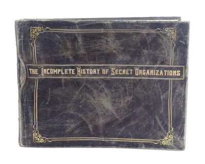 Lot # 227: Netflix's A Series of Unfortunate Events (TV Series) - The Incomplete History of Secret Organizations Distressed Book