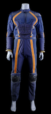 Lot # 21: Lost In Space (2018-2021) - John Robinson Stunt Spacesuit Under Layers