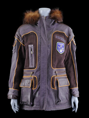Lot # 27: Lost In Space (2018-2021) - Penny Robinson (Mina Sundwall) Cold Weather Jacket with Mission 24 Patch