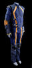 Lot # 32: Lost In Space (2018-2021) - Will Robinson Photo Double Spacesuit Under Layers and Wrist Communications Device - 2