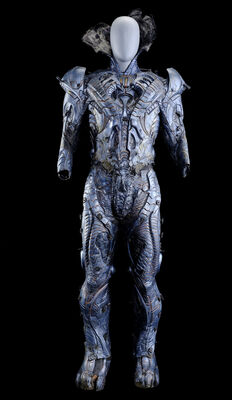 Lot # 63: Lost In Space (2018-2021) - Robot Alien (Brian Steele) Bodysuit with Boots