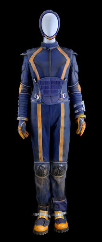 Lot # 89: Lost In Space (2018-2021) - Maureen Robinson (Molly Parker) Spacesuit Under Layers with Boots and Accessories