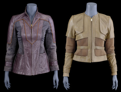 Lot # 90: Lost In Space (2018-2021) - Judy Robinson (Taylor Russell) Leather Jackets