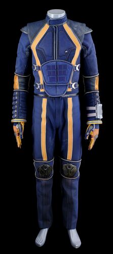 Lot # 91: Lost In Space (2018-2021) - Will Robinson (Maxwell Jenkins) Spacesuit Under Layers and Accessories