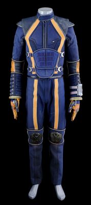 Lot # 91: Lost In Space (2018-2021) - Will Robinson (Maxwell Jenkins) Spacesuit Under Layers and Accessories